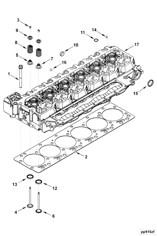 Cylinder Head | Cummins 4931564