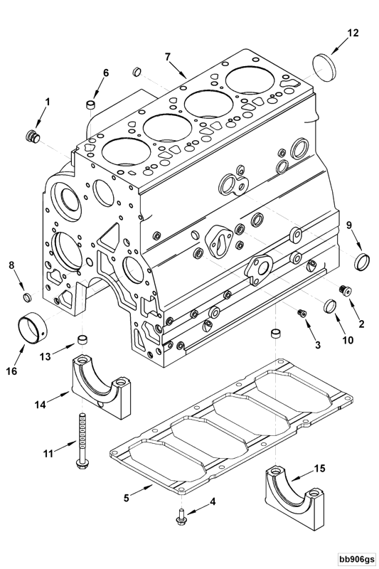 Cylinder Blok | Cummins 4931730