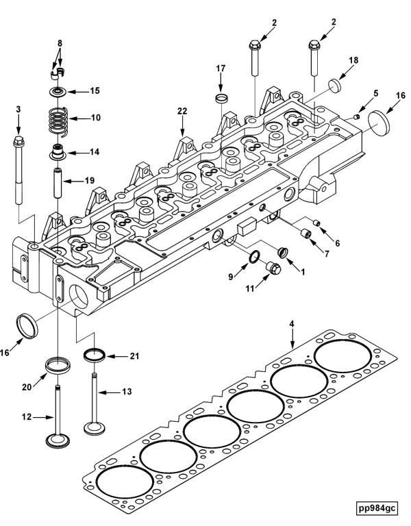 Cylinder Head | Cummins 4933820