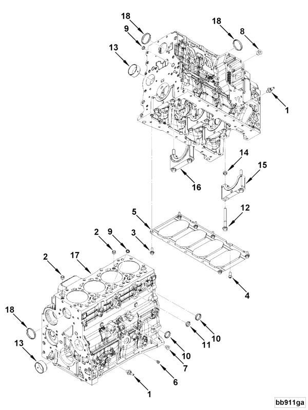 Cylinder Blok | Cummins 4934322