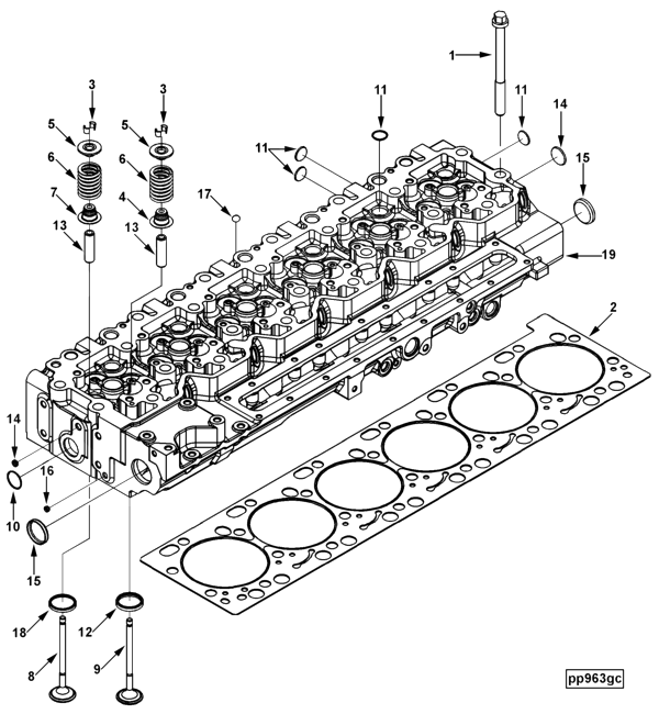 Cylinder Head | Cummins 4935787