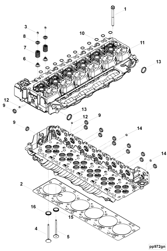 Cylinder Head | Cummins 4936081