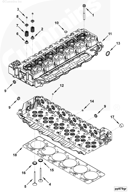 Cylinder Head | Cummins 4941089