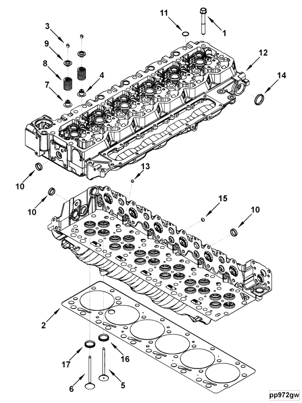 Cylinder Head | Cummins 4941090