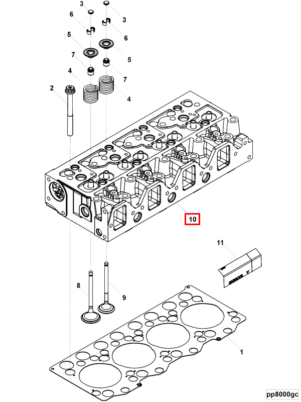 Cylinder Head | Cummins 4941107