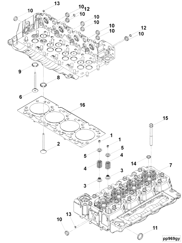Cylinder Head | Cummins 4941496