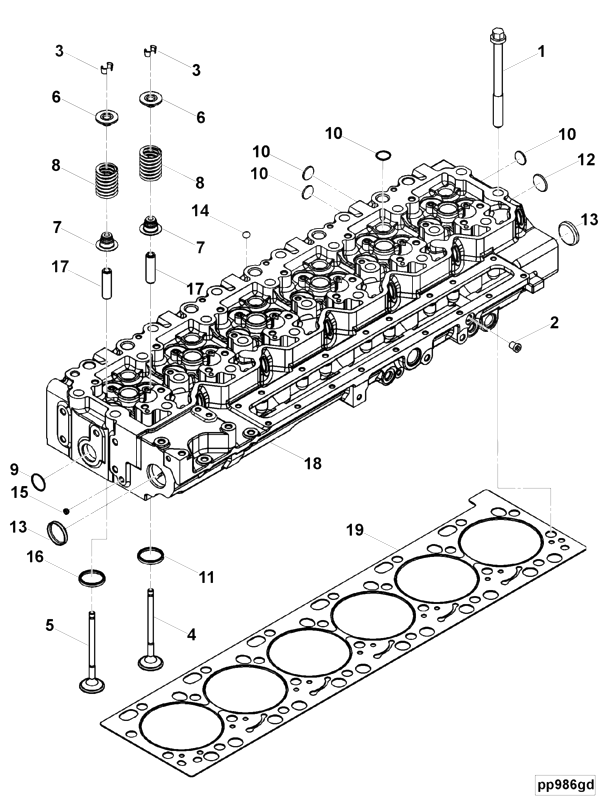 Cylinder Head | Cummins 4942117