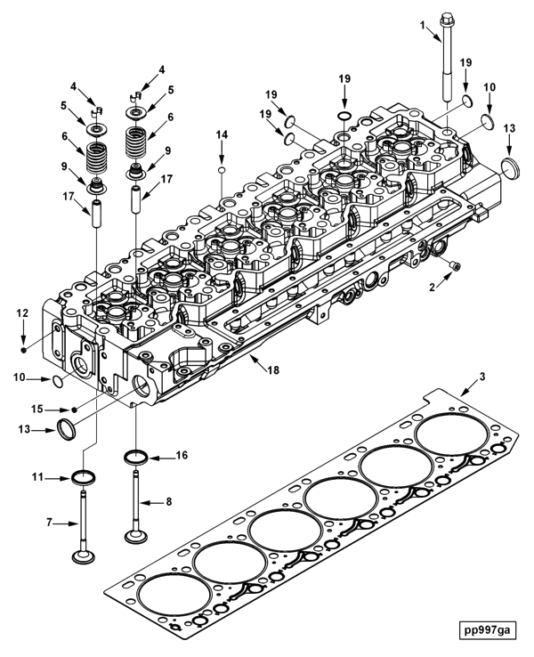 Cylinder Head | Cummins 4942127