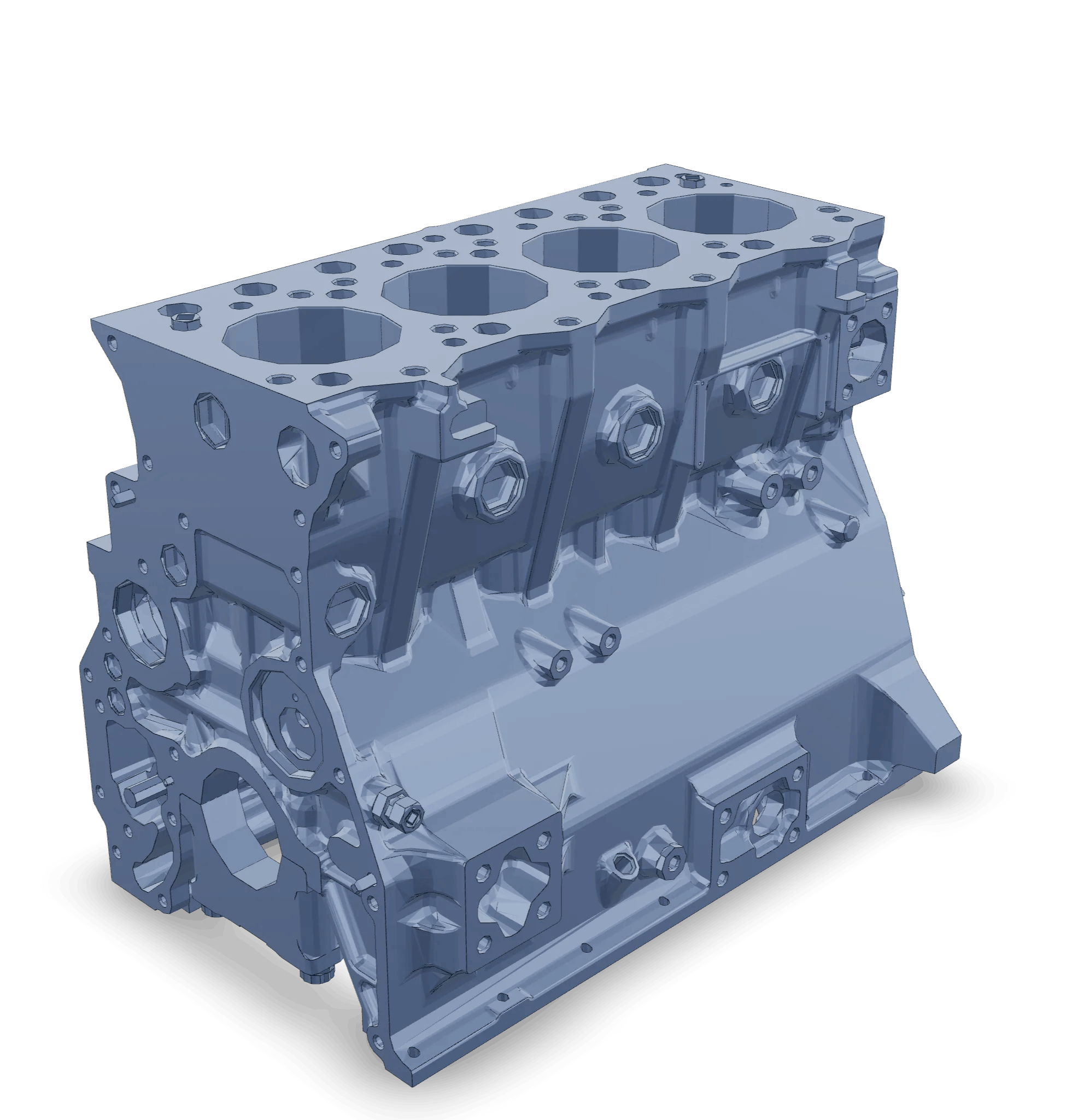 Cylinder Blok | Cummins 4989846