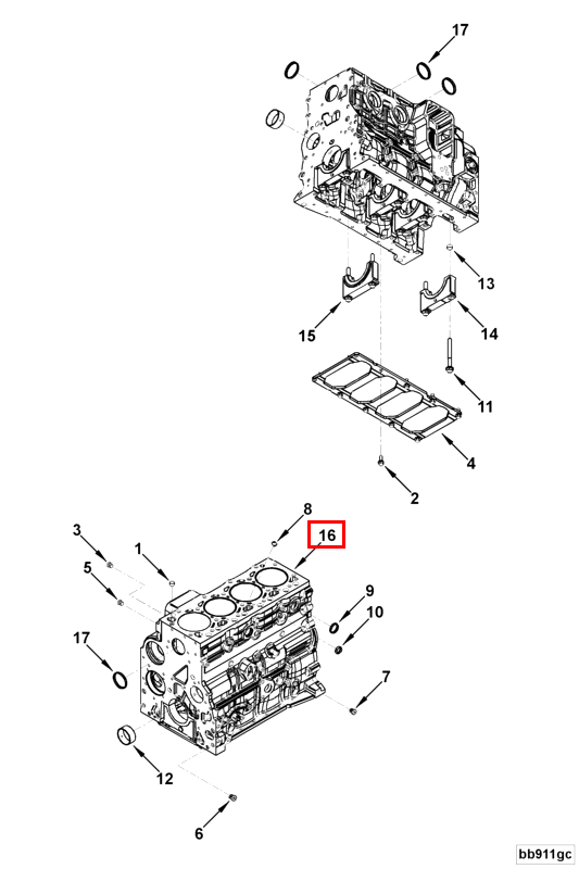 Cylinder Blok | Cummins 5270093