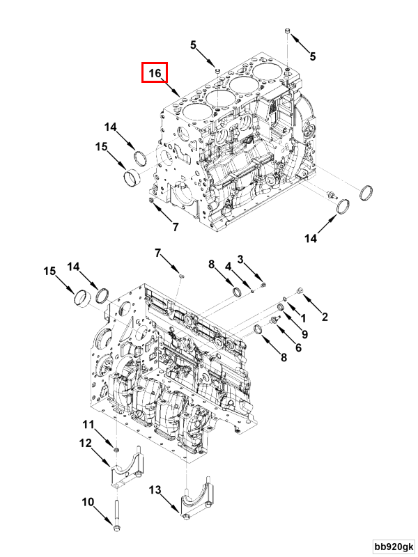 Cylinder Blok | Cummins 5272698
