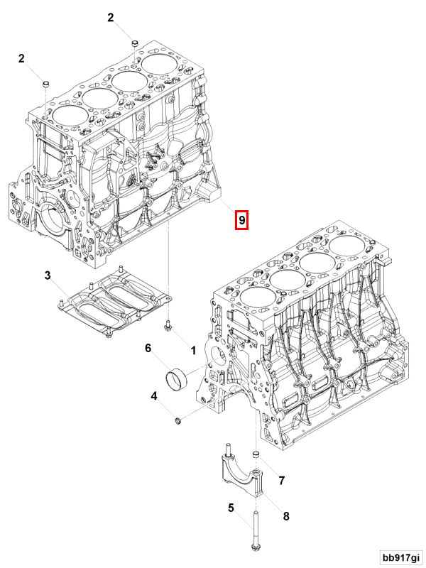 Cylinder Blok | Cummins 5346535