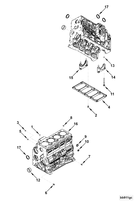 Cylinder Blok | Cummins 5406137 | Cylinder Block Kit