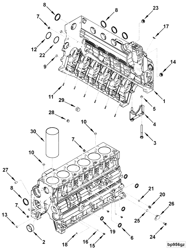 Cylinder Blok | Cummins 5406184 | Cylinder Block Kit